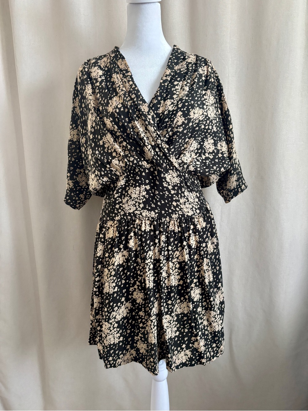 Magali Pascal Silk Floral Dress | Size S